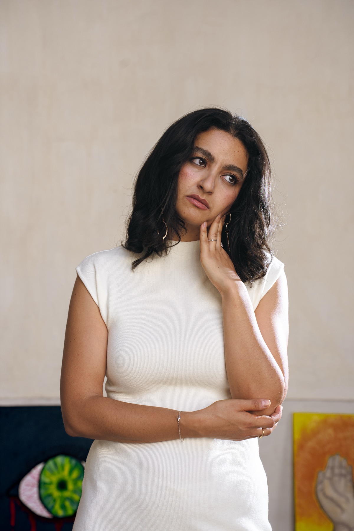 Portrait de Soukaina Lafdal, artiste peintre DALLAF